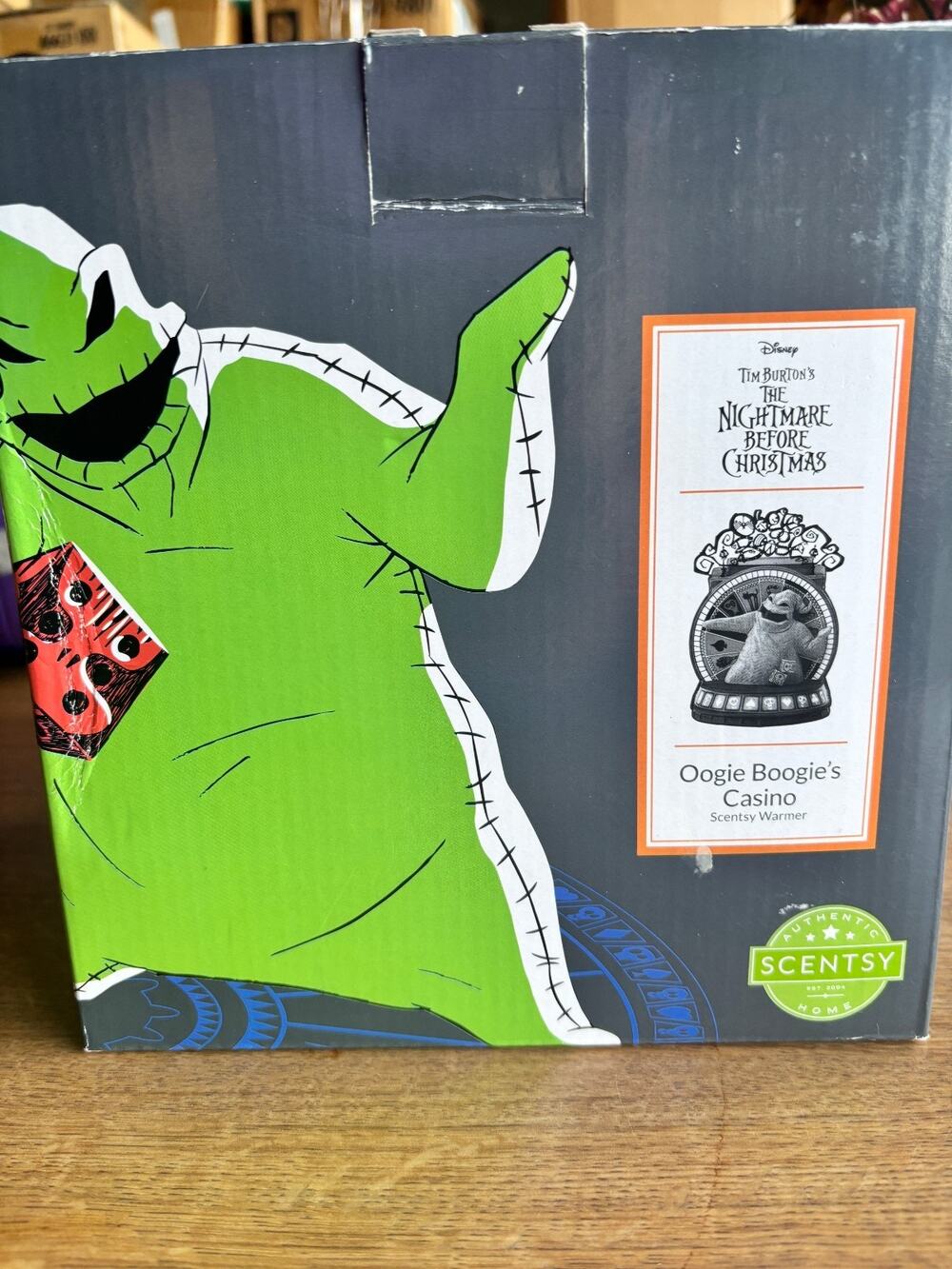 Disney Nightmare Before Christmas Oogie Boogie’s Casino Scentsy Warmer NIB